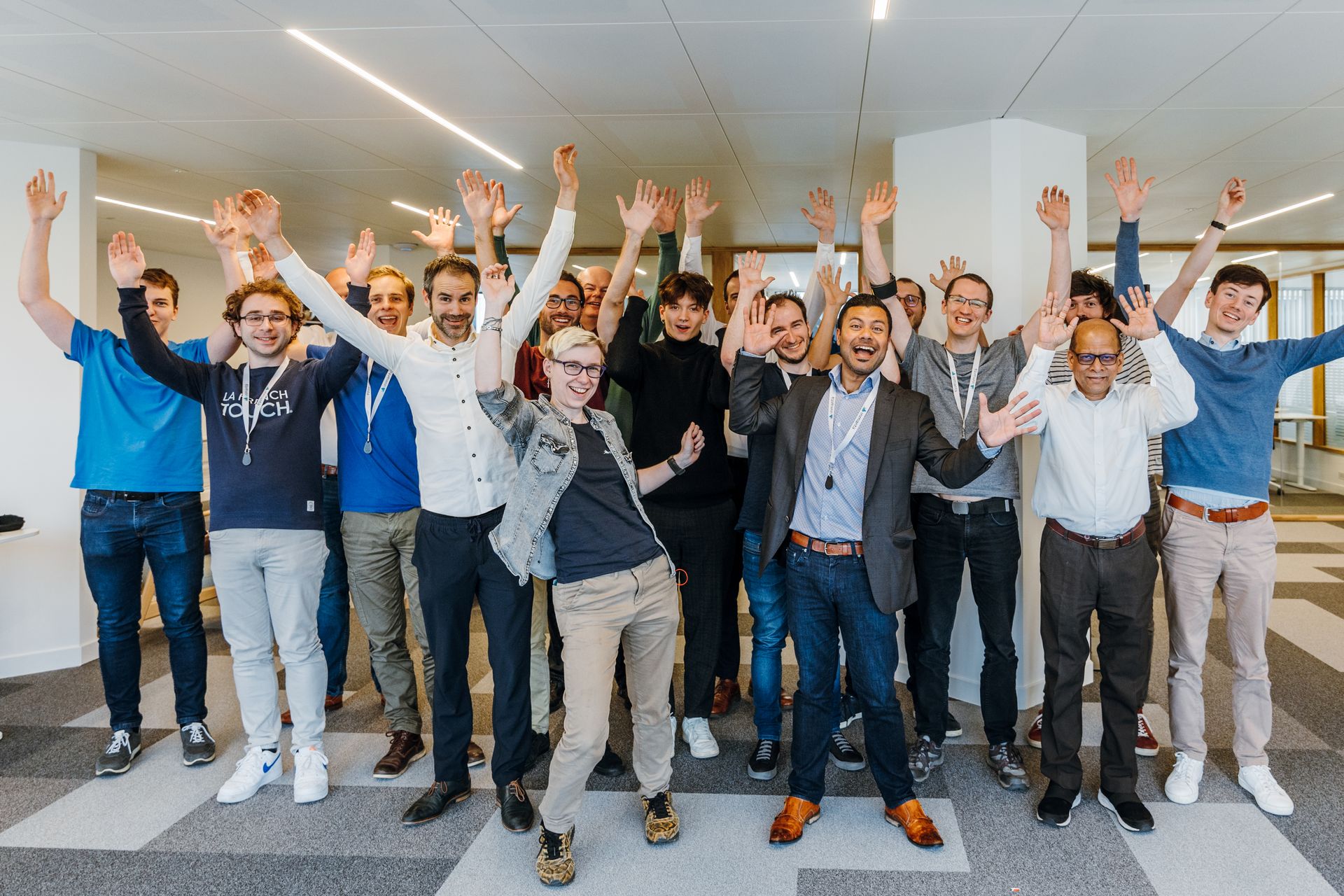 Inmanta employees in office